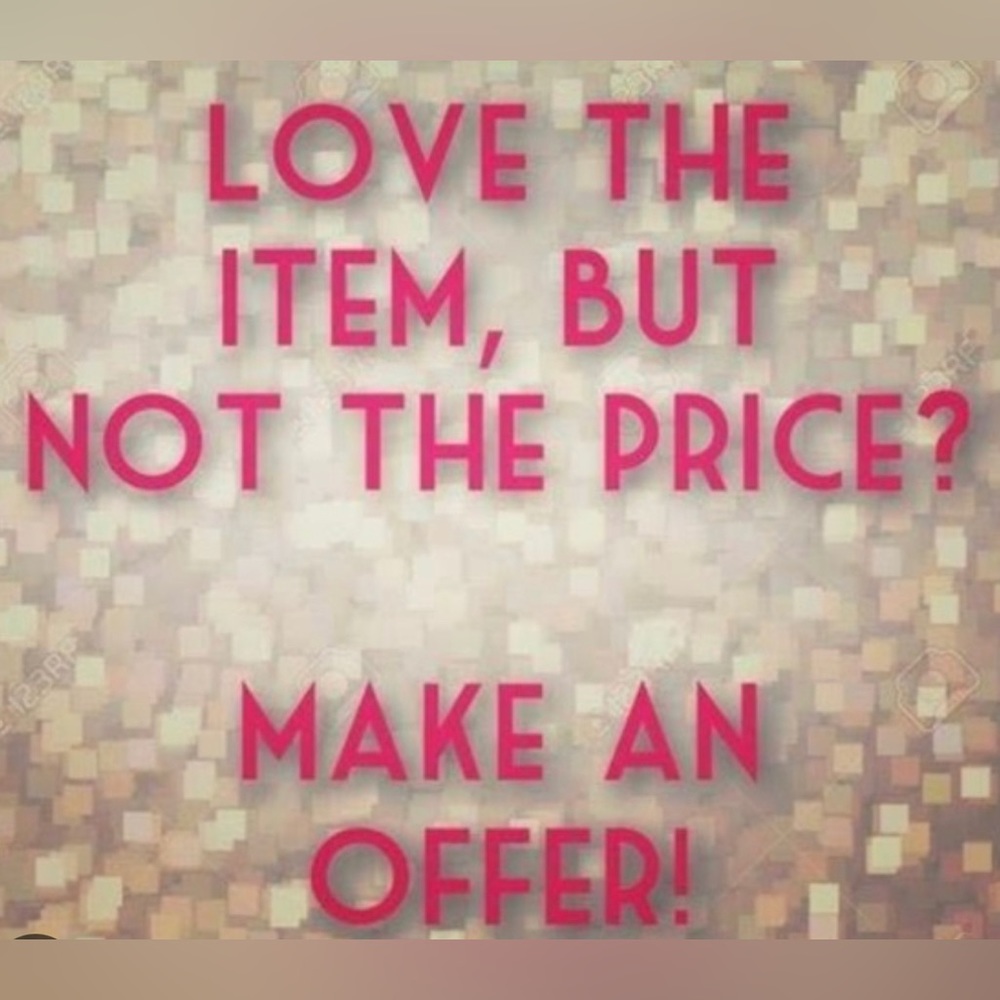 Reasonable offers accepted!